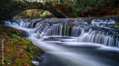 Mill Bay Stone Bridge, Mill Bay, Vancouver Island, BC Canada photo