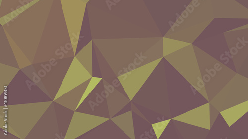 Abstract Brown Triangle Background. Colorful gradient mosaic backdrop. Geometric background for design. Hipster triangular background. Seamless Polygonal Brilliant Pattern. EPS10 Vector