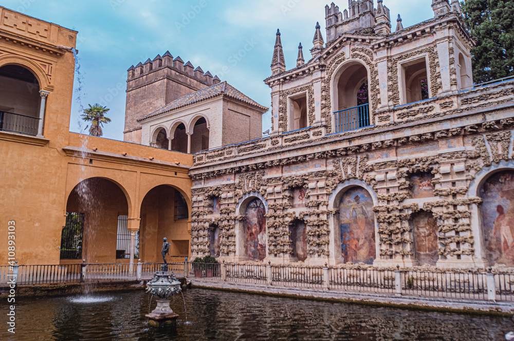 Real Alcazar of Seville Seville Andalusia Spain