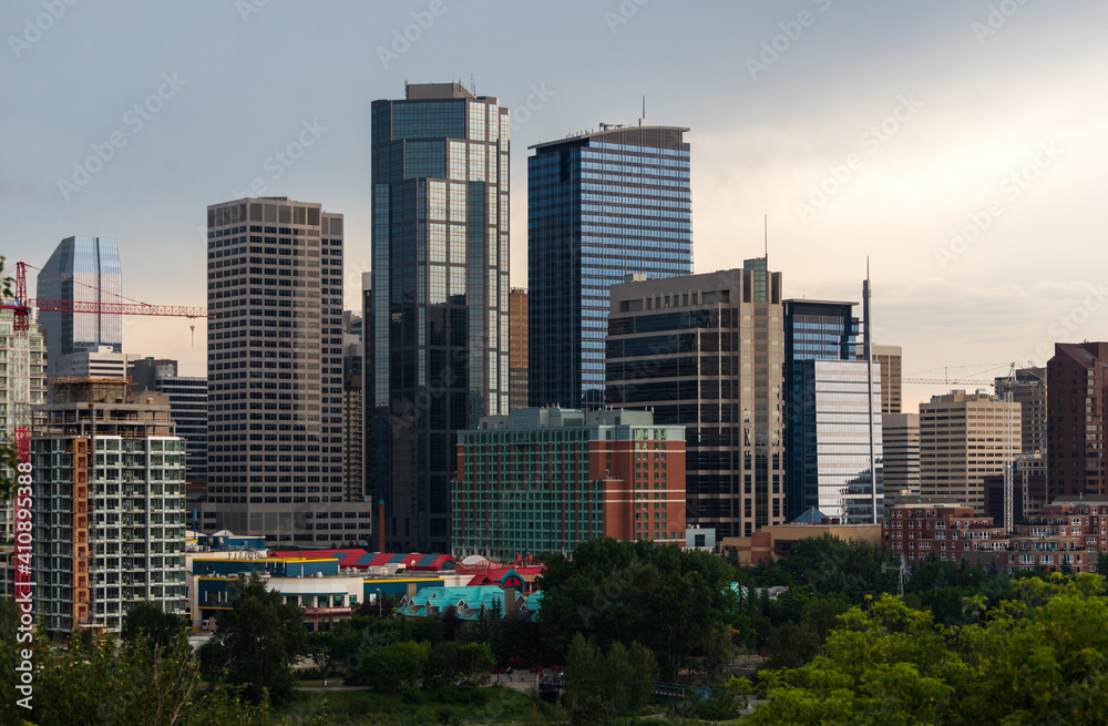 Fototapeta premium calgary skyline, Alberta, Canada