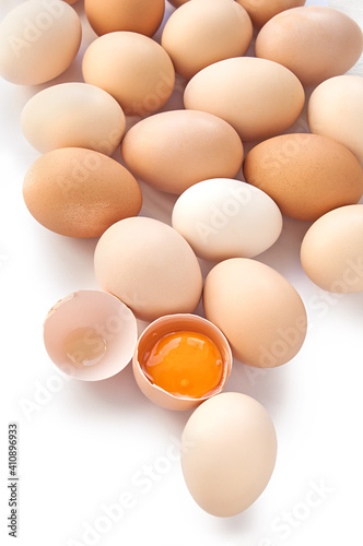 Organic eggs