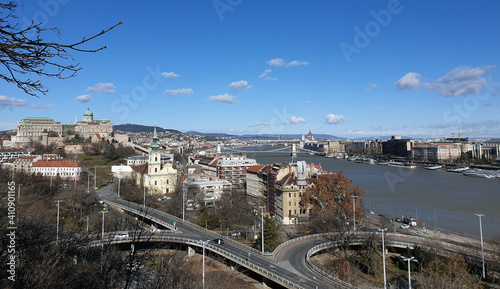 wundervolles Panorama von Budapest 