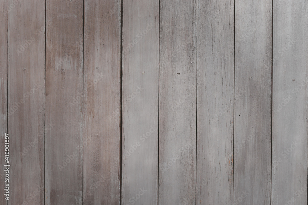 Fototapeta premium Brown wood plank wall texture background, abstract wood pattern surface.