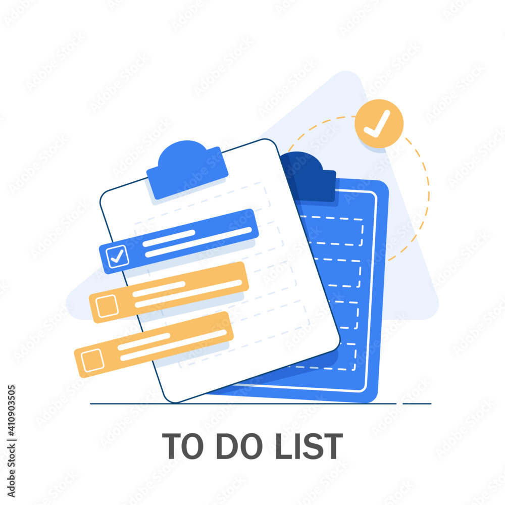 Creating training plan concept icon. Task list and deadlines. Effective planning
