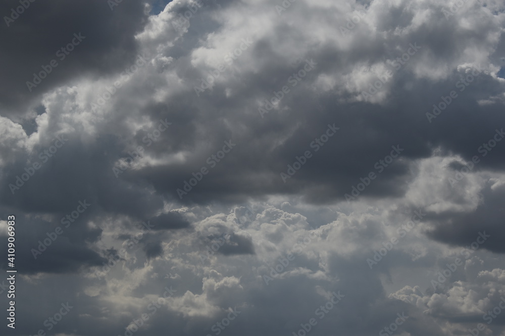 Obraz premium smoky black clouds