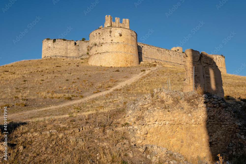 castillo del siglo XV, Berlanga de Duero, Soria,  comunidad autónoma de Castilla y León, Spain, Europe