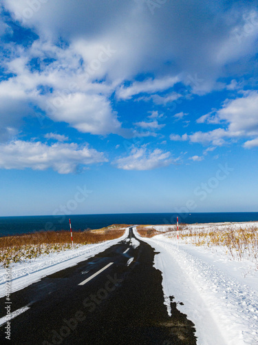 road to the sea