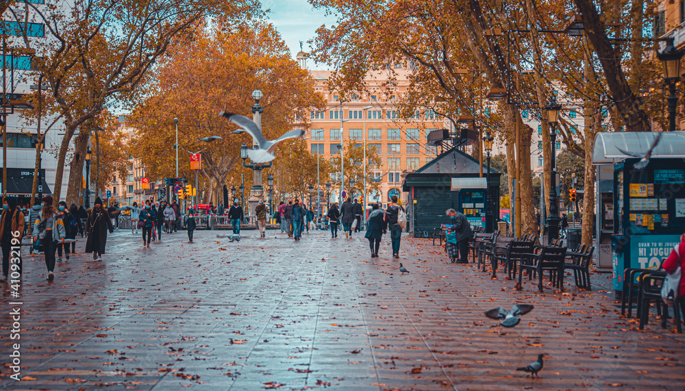 Beautiful places in Barcelona, Spain 2021