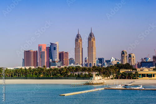 DUBAI, UAE - FABRYARY 20 - Dubai Media City (DMC) part of Dubai Holding is a tax free zone within Dubai, has been built by the Dubai government to boost UAE's media foothold.