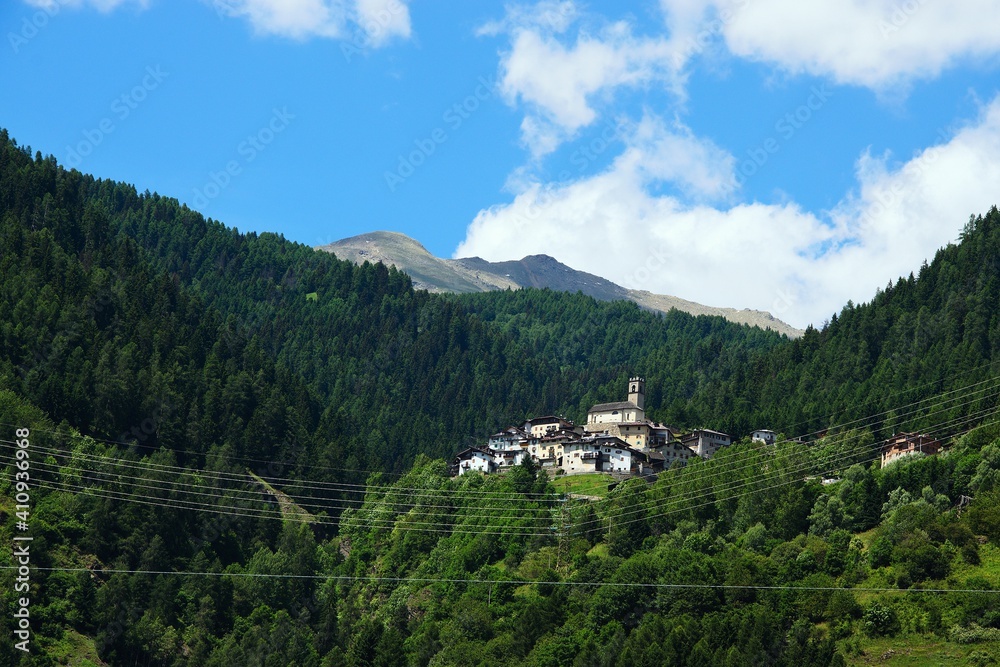Italy-view on the Castello