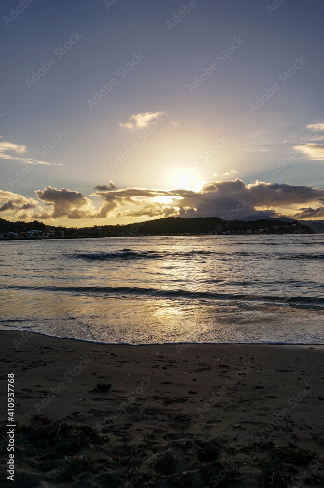 Obraz premium sunset in Martinique 