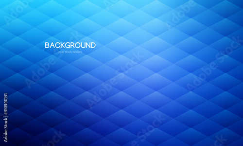 Blue gradient abstract background vector illustration with geometric pattern.