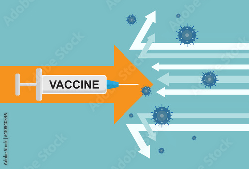 Vaccines destroy the virus
