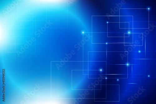 Abstract geometric white and blue color background. Vector, illustration.