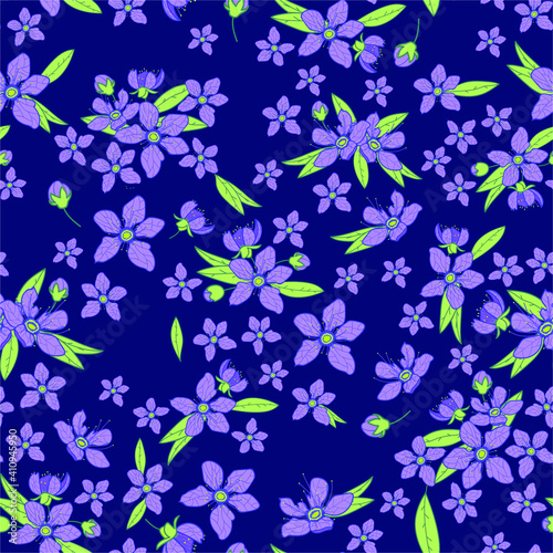 Sakura flower pattern design 
