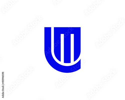 LM ML letter logo design vector template