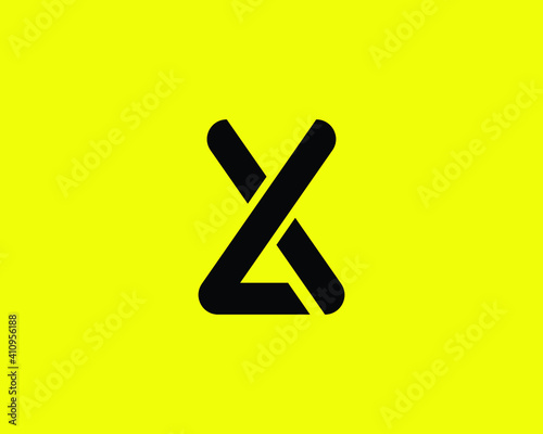 LX XL letter logo design vector template