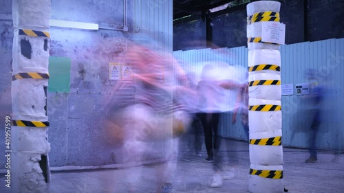 Hong Kong Busy Commuter Timelapse