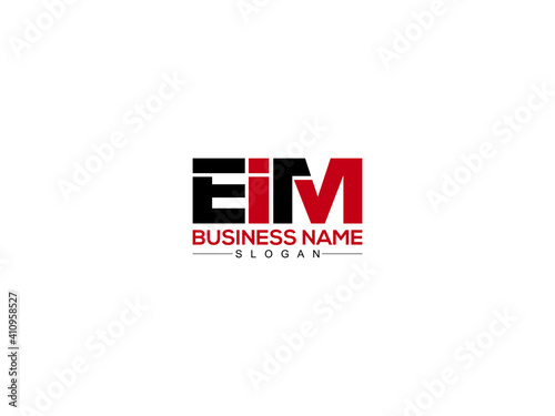 EIM Logo Letter Design For Business photo