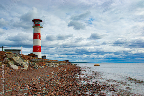 Lighthouse on the shore