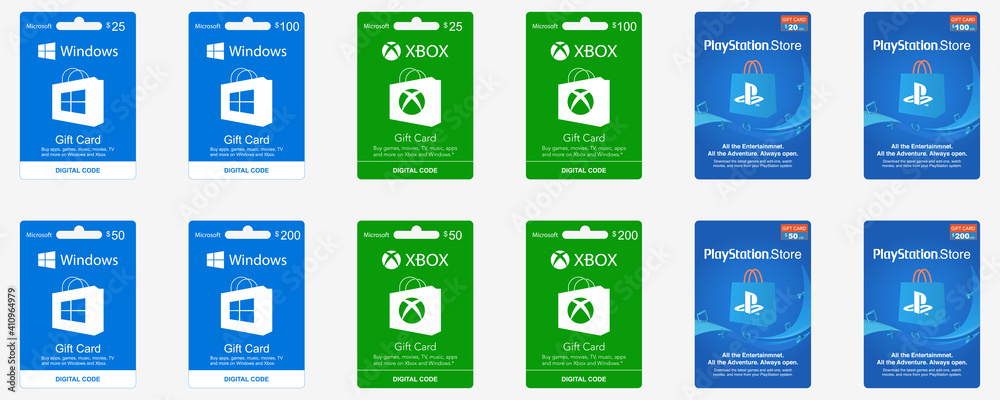 Playstationstore & XboxStore Gift Cards