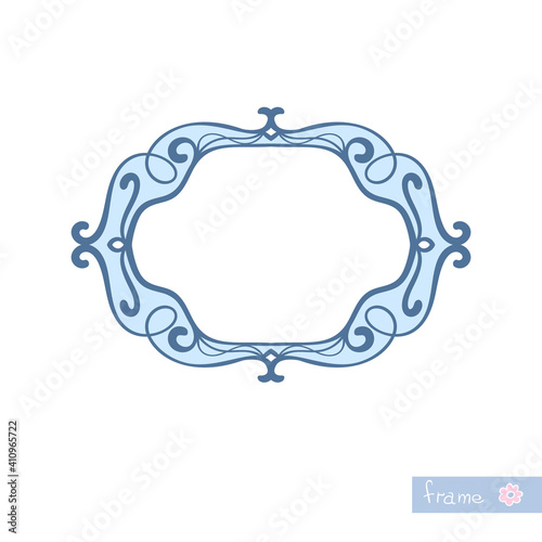 frame decorative vector template