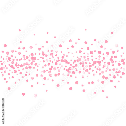 Gold Dust Invitation. Golden Minimal Paint. Rose