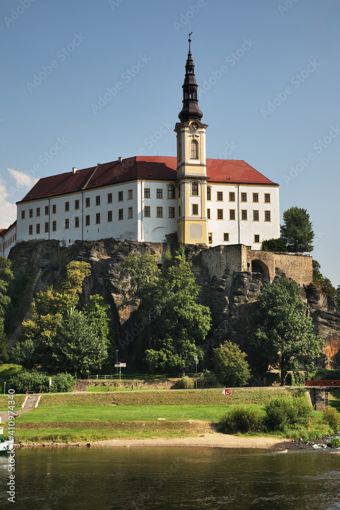 Decin Castle. Czech Republic