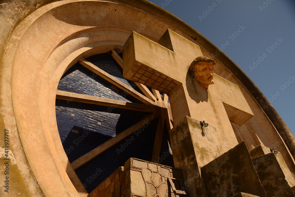 Obraz premium Cruz de cementerio 