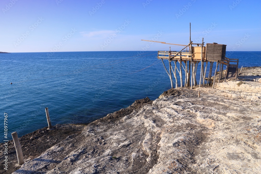 Italy - trabucco fishing structure