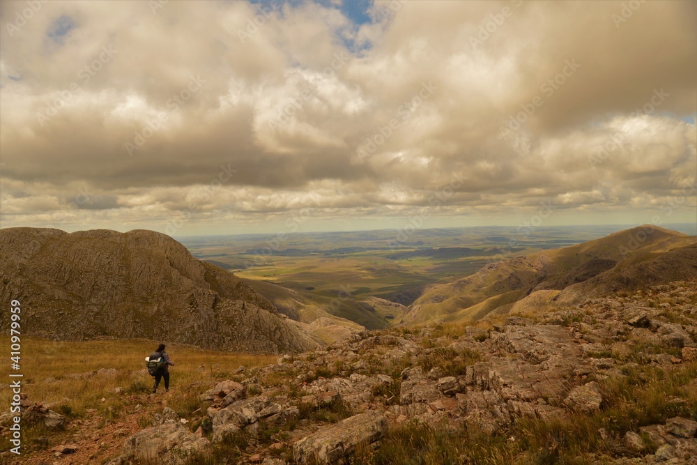 Caminando entre los cerros