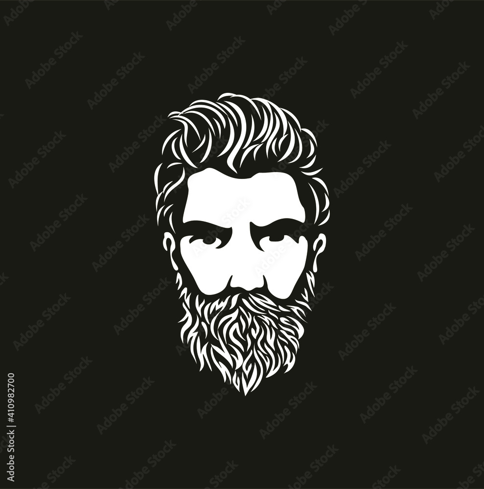 Vector black and white of hipster man logo.
Silhouette of hipster guy in profile for barber shop.
Elements for logo and tattoo in hipster style Vector black and white of hipster man logo.
Silhouette of hipster guy in profile for barber shop.
Elements for logo and tattoo in hipster style