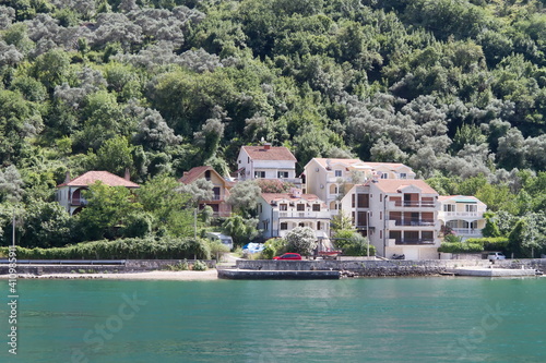 Montenegro Bay of Kotor boat view © ALEXEY