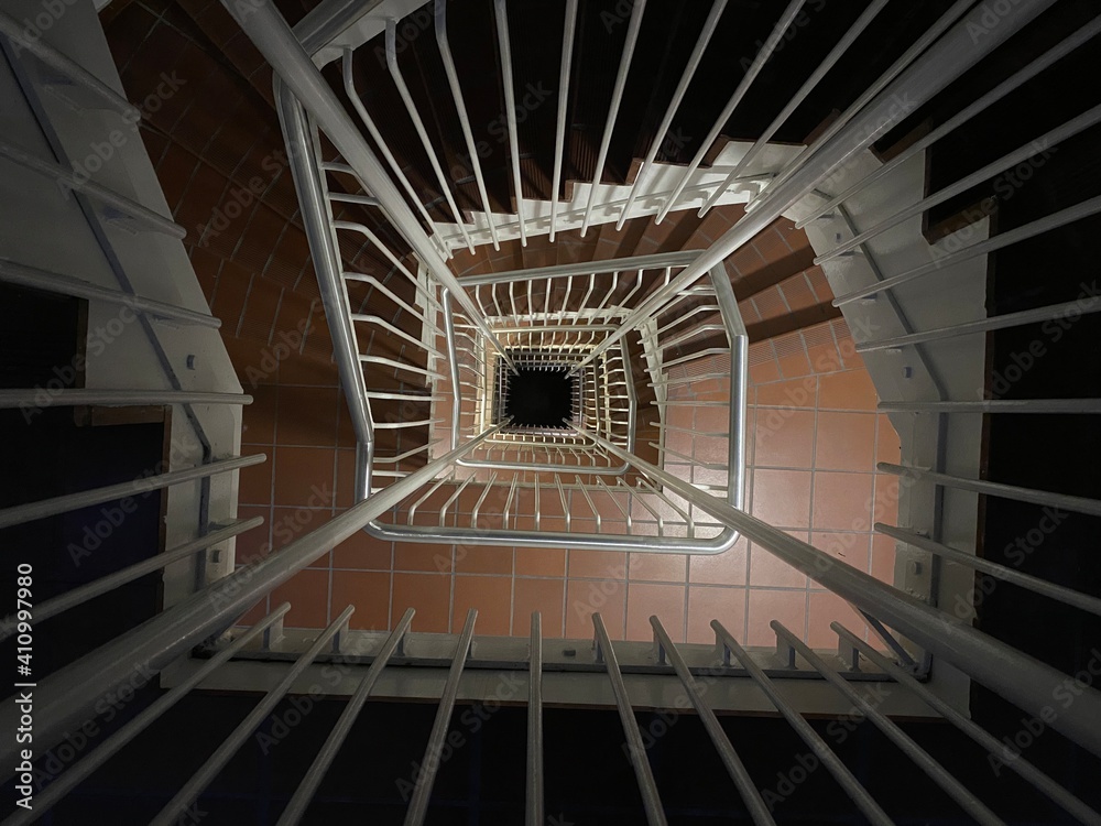 Obraz premium stairwell treppenhaus