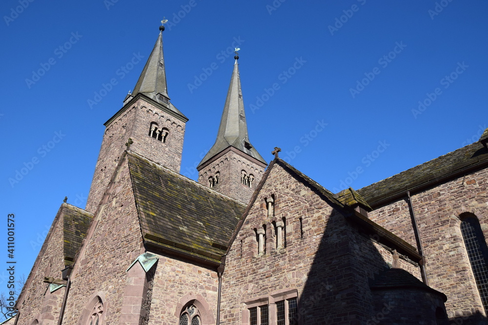 Obraz premium Mittelalterliche Kirche in Höxter
