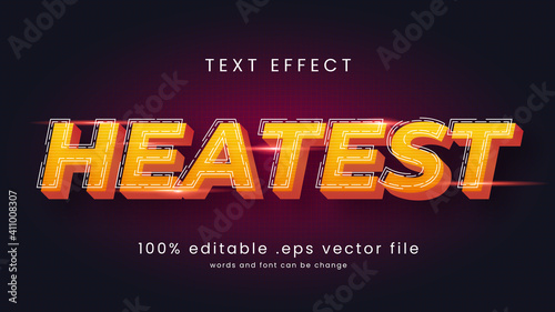 Dramatic Race Action Movie Style editable text effect