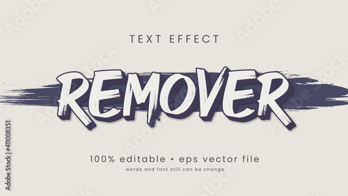 grunge Text Effect Design