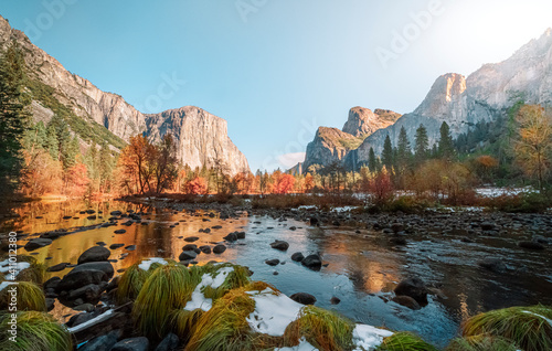 Yosemite valley morning
