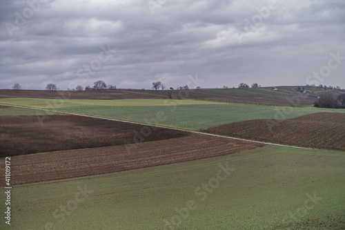 Agrarlandschaft im Winter © focus finder