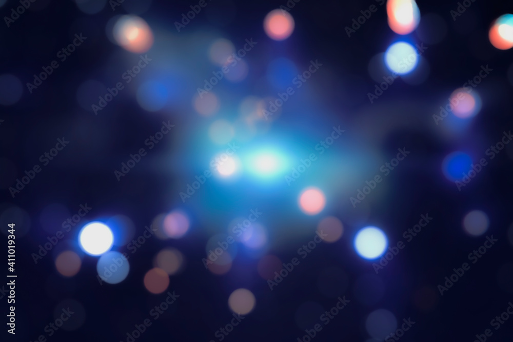 Bokeh Sparks Light of Night City Bokeh Sparks Light of Night City