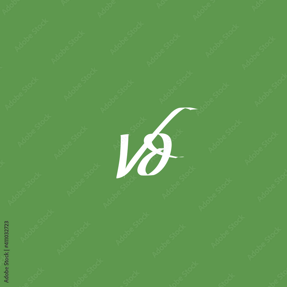 Vd initial handwriting logo for identity Vd initial handwriting logo for identity