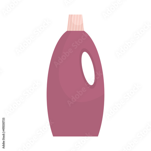 detergent bottle on a white background