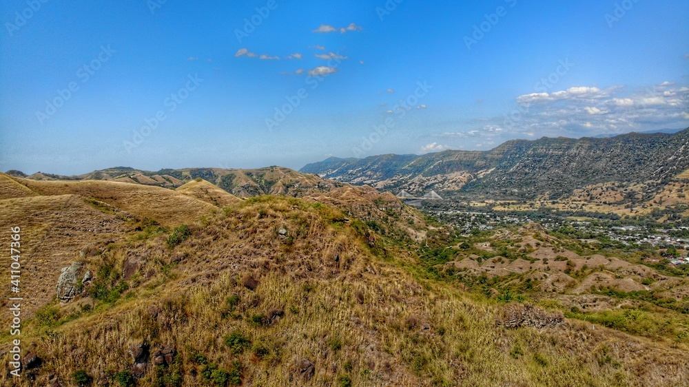 view of the mountains dron view of the mountains dron