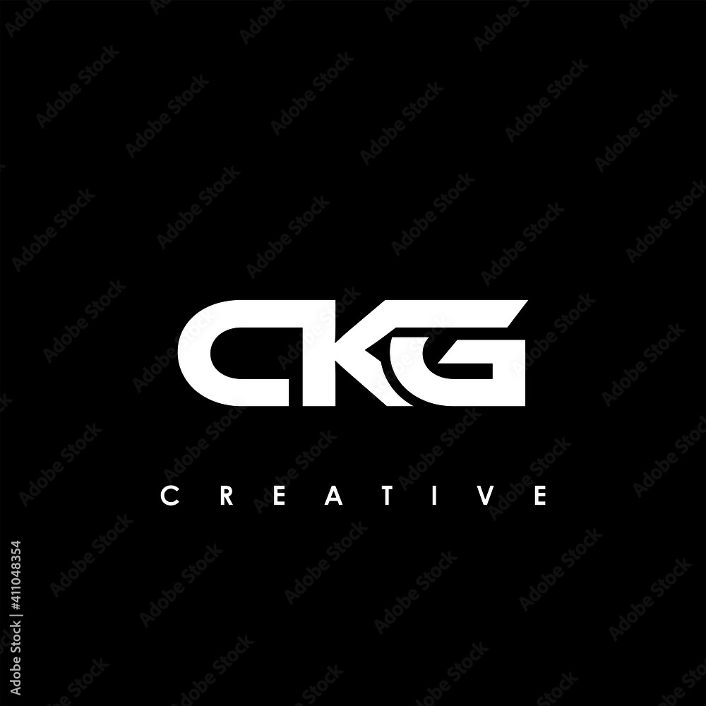 CKG Letter Initial Logo Design Template Vector Illustration CKG Letter Initial Logo Design Template Vector Illustration