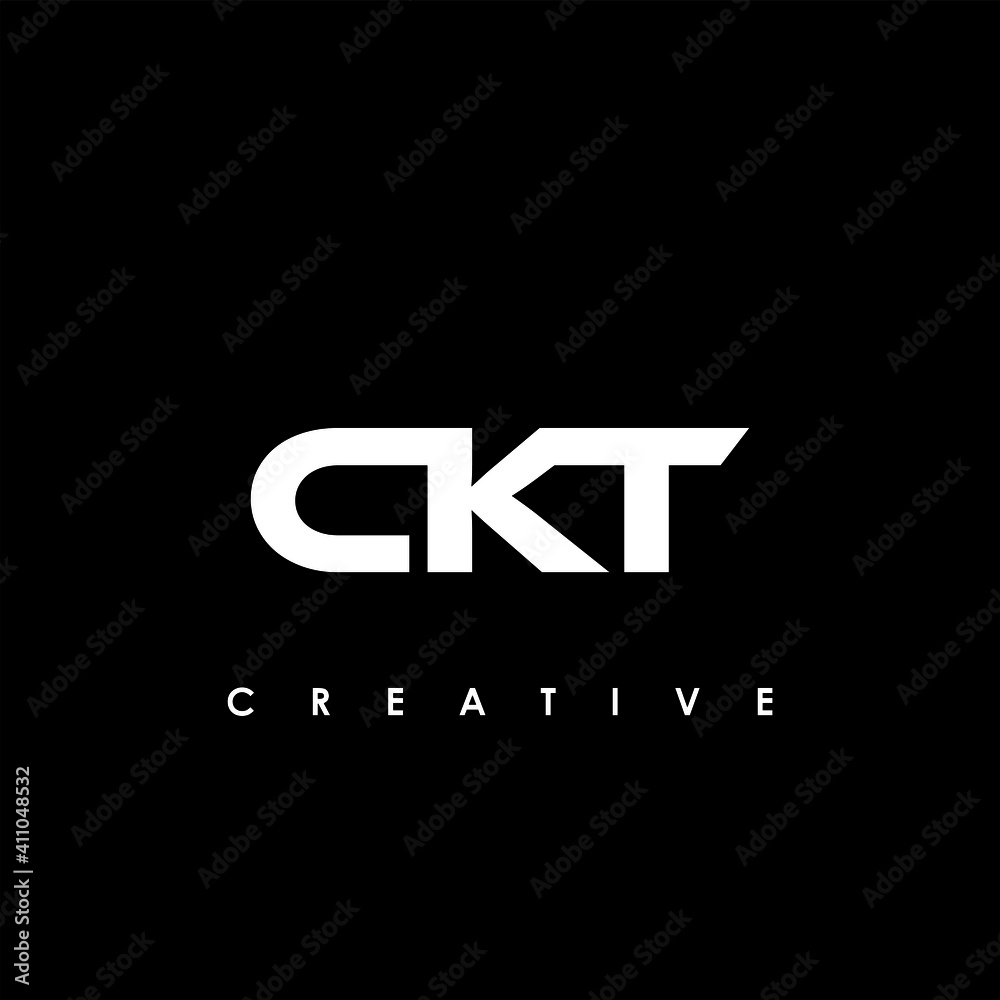 CKT Letter Initial Logo Design Template Vector Illustration