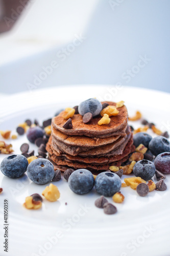 blueberry pancakes