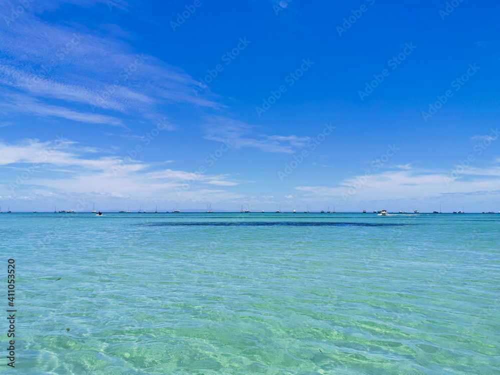 Bramble bay, Moreton Island, Queensland Australia, December 30th 2019 Scenic view
