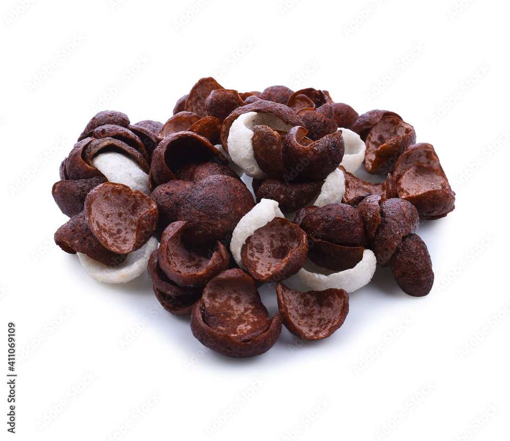 Breakfast cereal isolated on a white background Breakfast cereal isolated on a white background