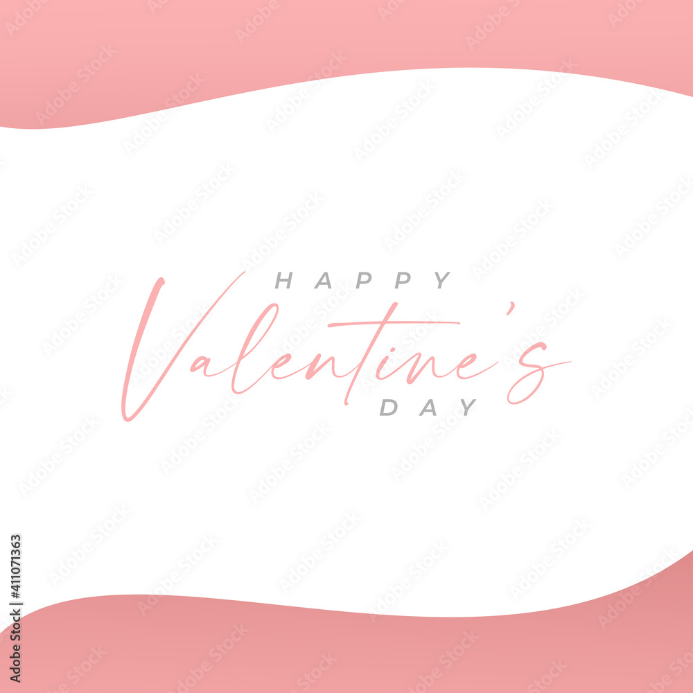 Valentine background design . valentines day illustration concept