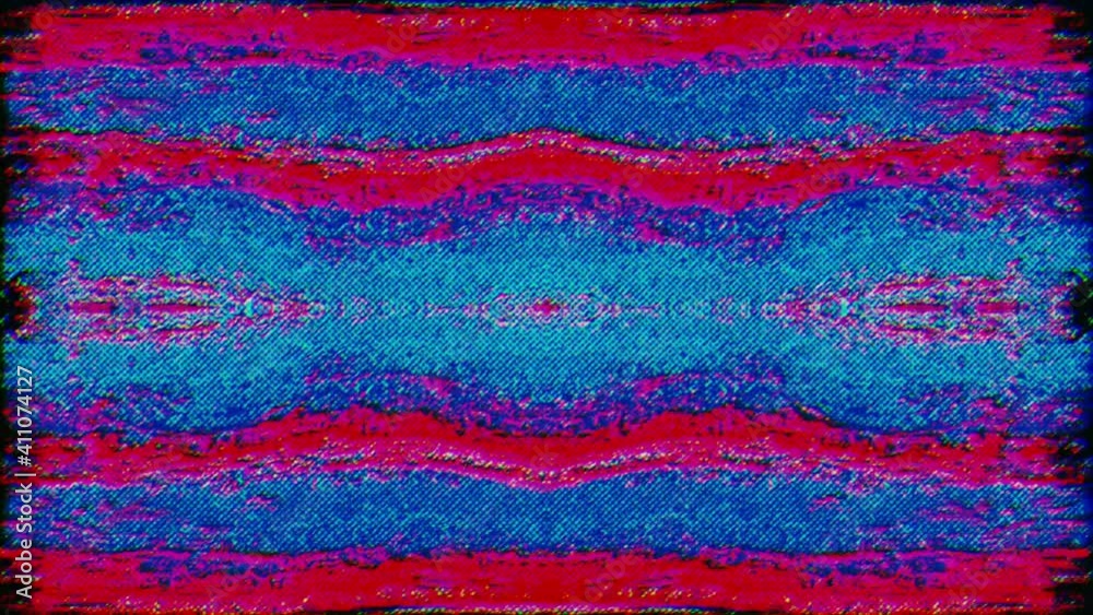Loopable colorful texture. Data mosh imitation, Digital animation. Loopable colorful texture. Data mosh imitation, Digital animation.